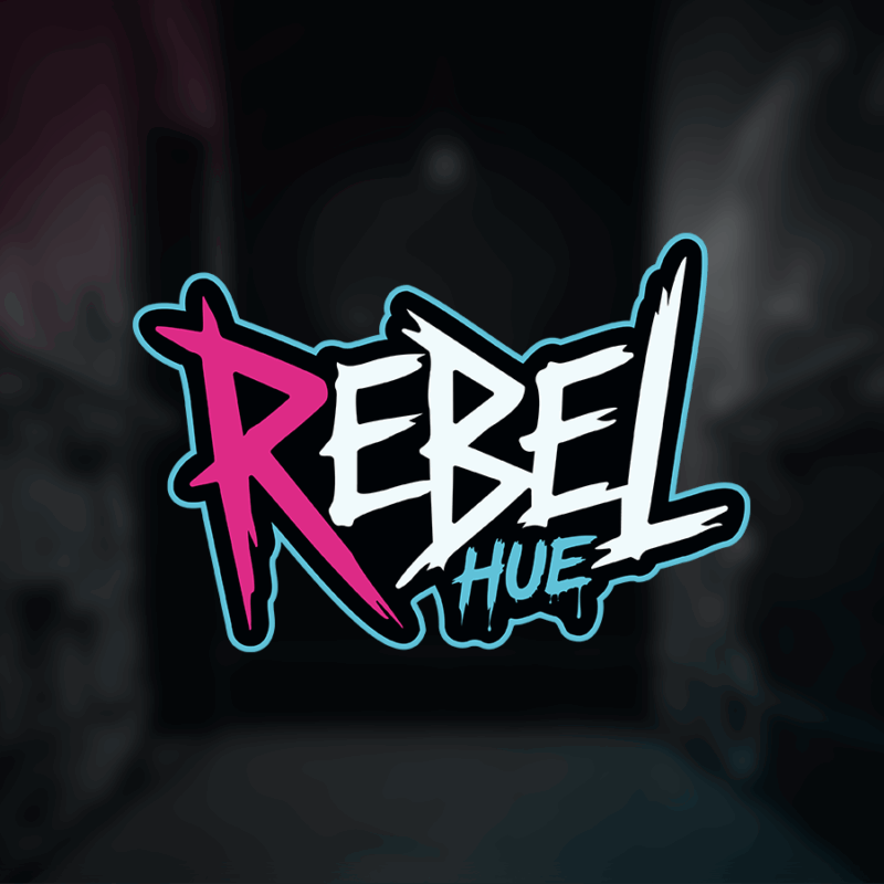 identité visuelle Rebel Hue